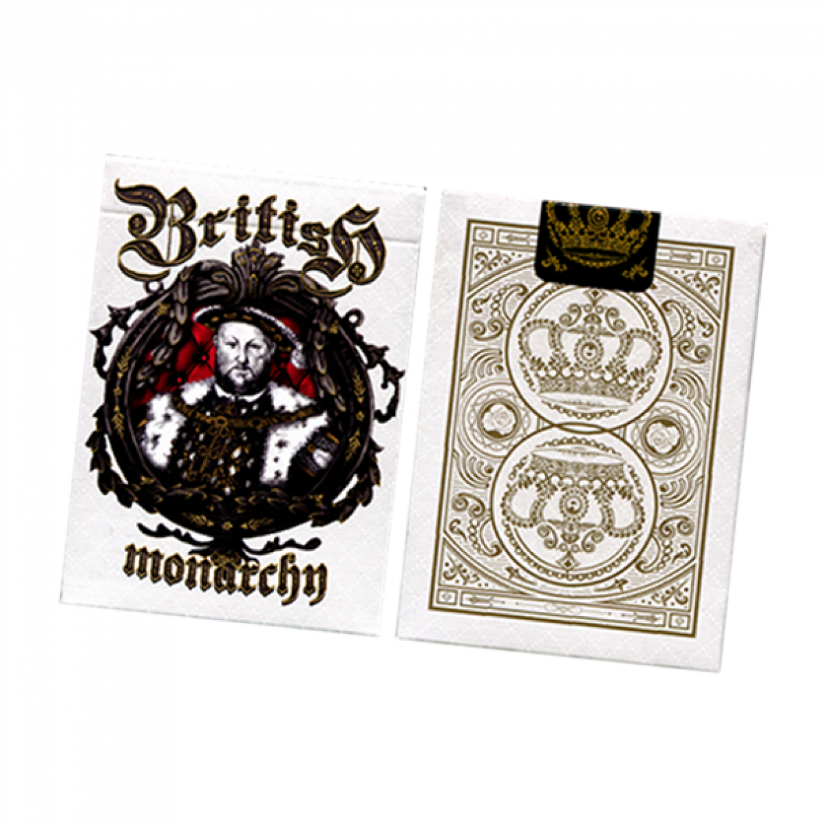 King Henry VIII British Monarchy Playing Cards LUX Limited Edition Martinka Magic