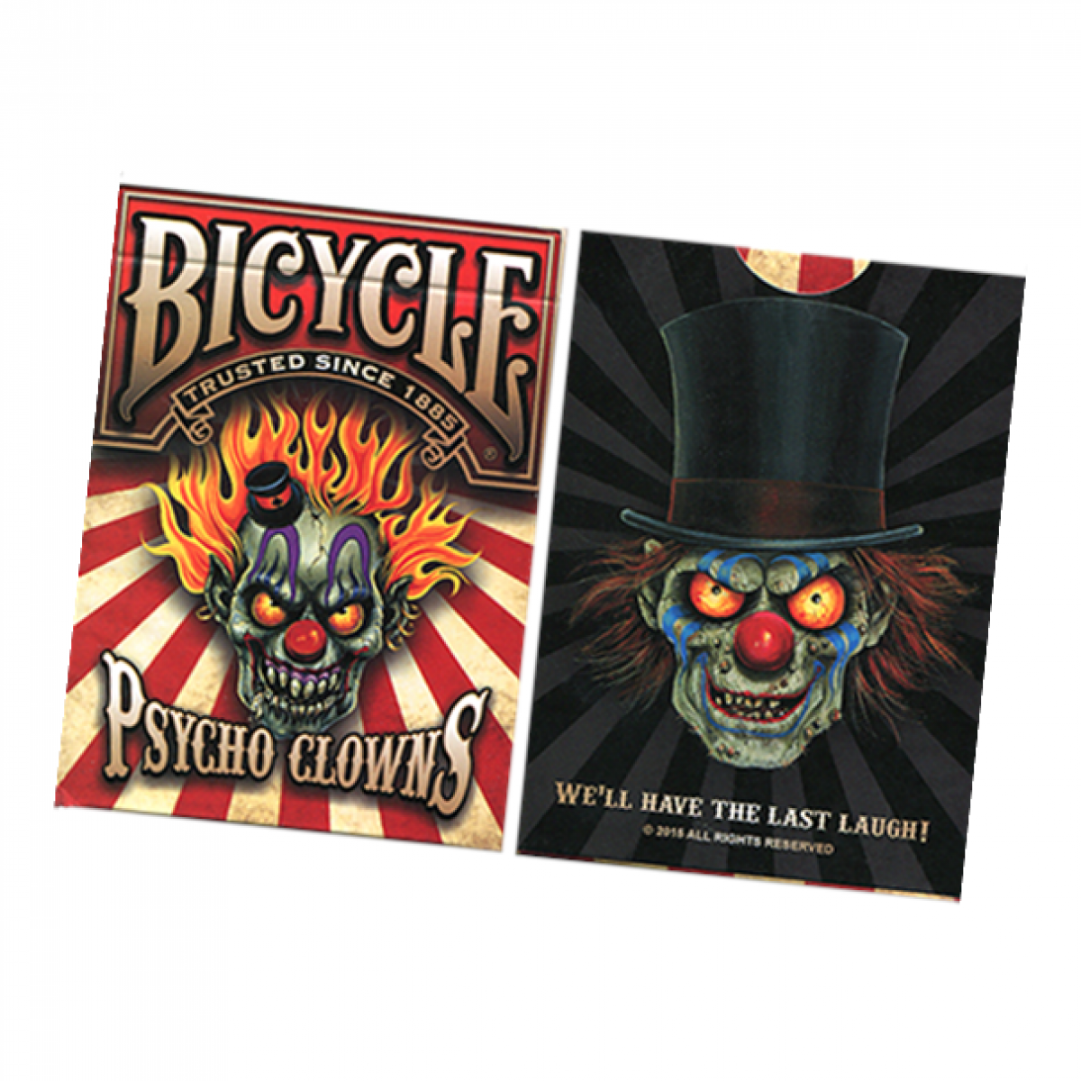 Bicycle Psycho Clowns Playing Card Deck (Limited Edition) | Martinka Magic
