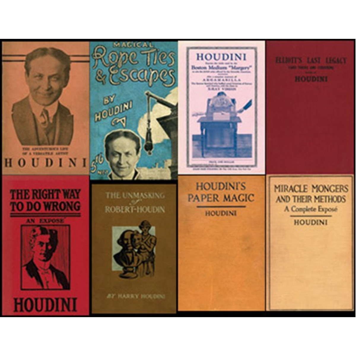 Houdini Unbound (2 CDs of 10 Books by Houdini On PDF Format) Trick