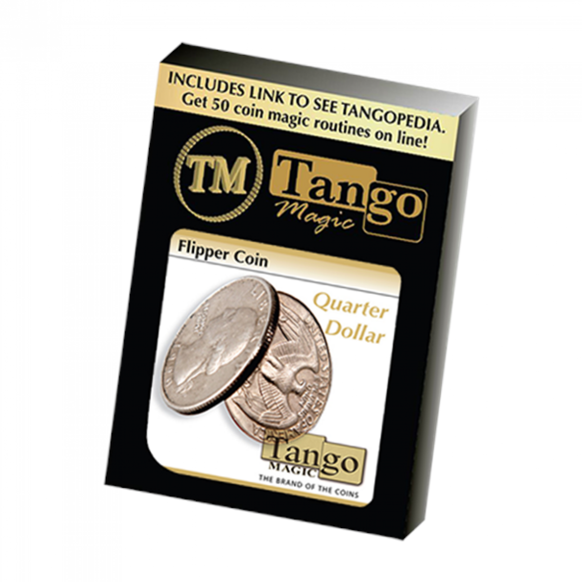 Flipper Coin Quarter Dollar | Martinka Magic