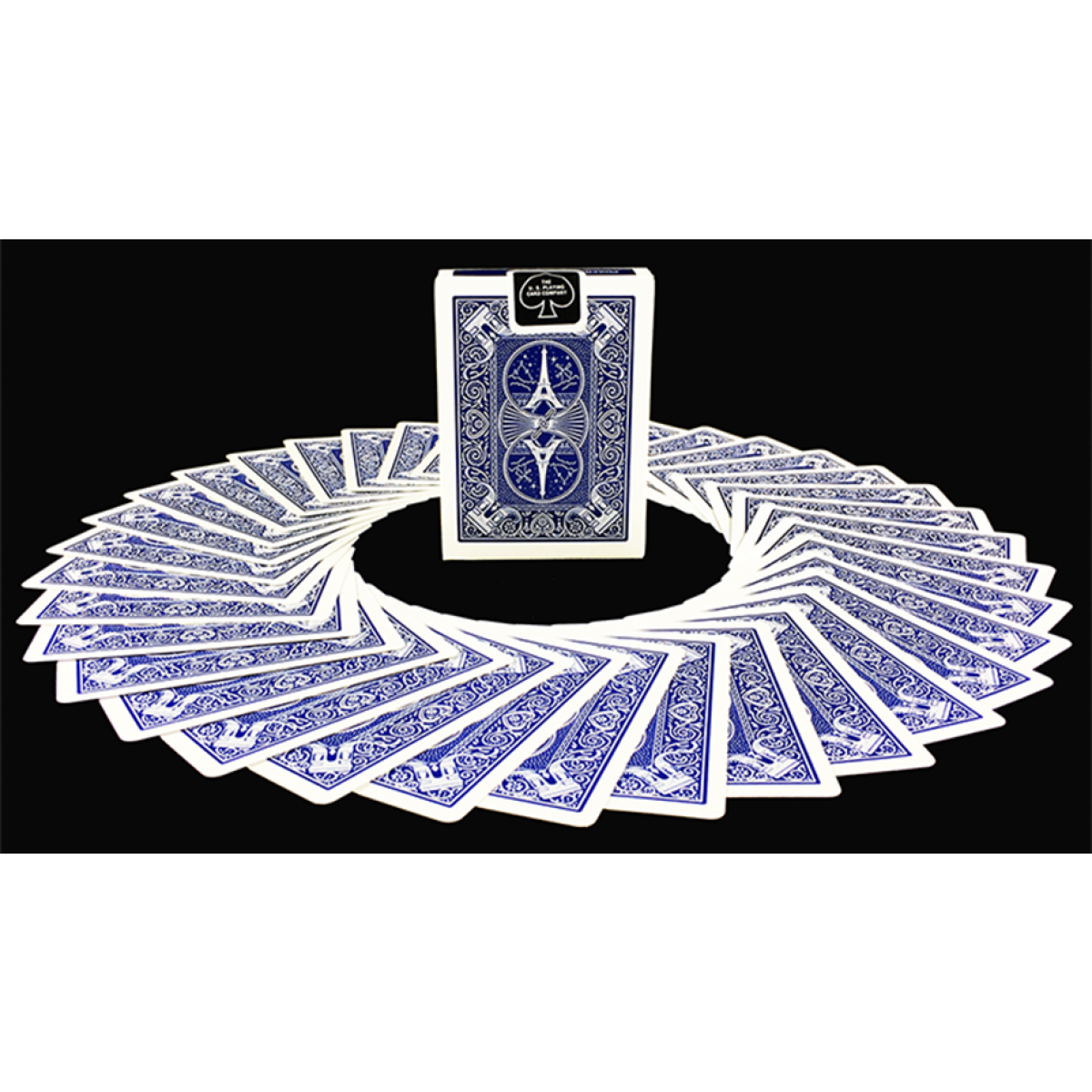 Bicycle Paris Back Limited Edition Blue Playing Cards by JOKARTE