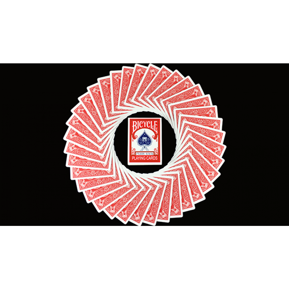 Bicycle Paris Back Limited Edition Red Playing Cards by JOKARTE