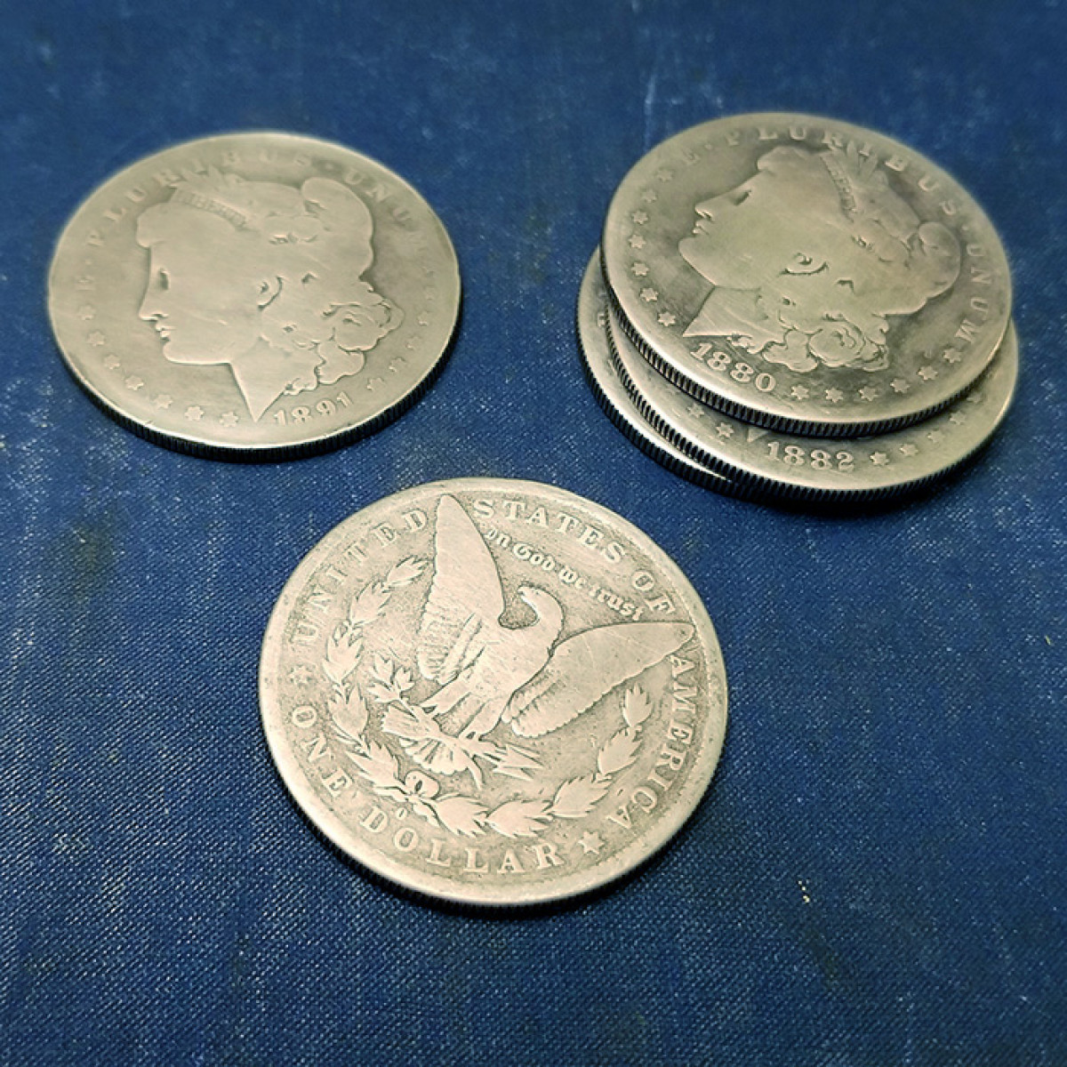 Dollar Re Edged Expanded Shell Set 1800s Martinka Magic