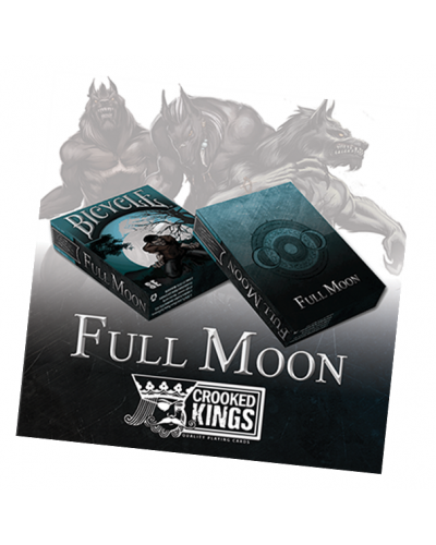 Bicycle full moon playing cards clearance