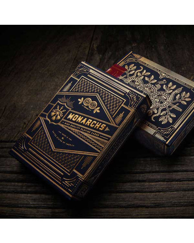トランプ Monarchs Gold On Gold Limited Edition MONARCHS PLAYING CARDS - GOLD — 52 UP CLOSE