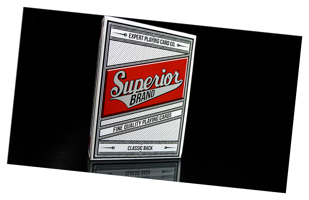 Superior Brand (Classic Back) Readers Playing Card Deck