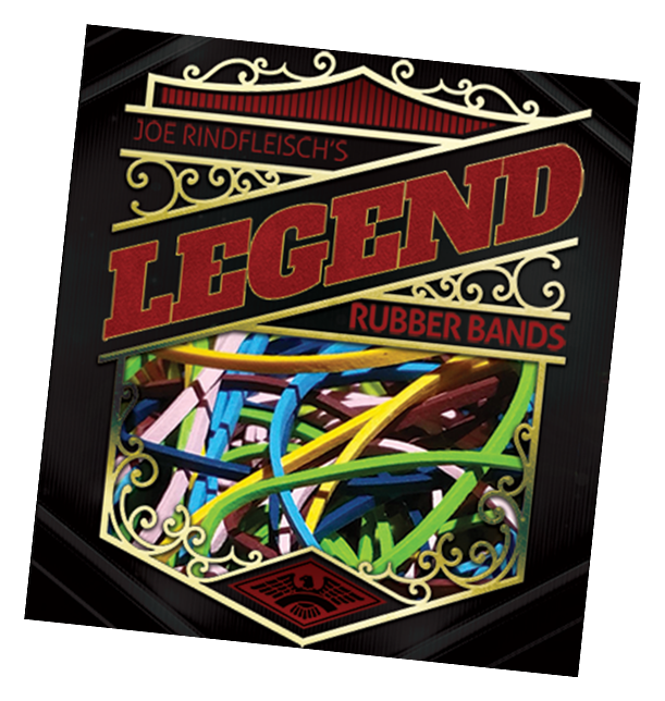 Joe Rindfleisch's Legend Rubber Bands (Combo Pack) for Magic Tricks