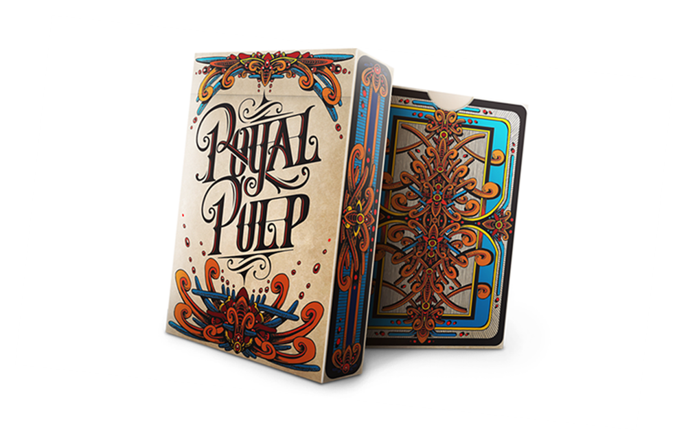 Royal Pulp Playing Card Deck (Red) by Gamblers Warehouse