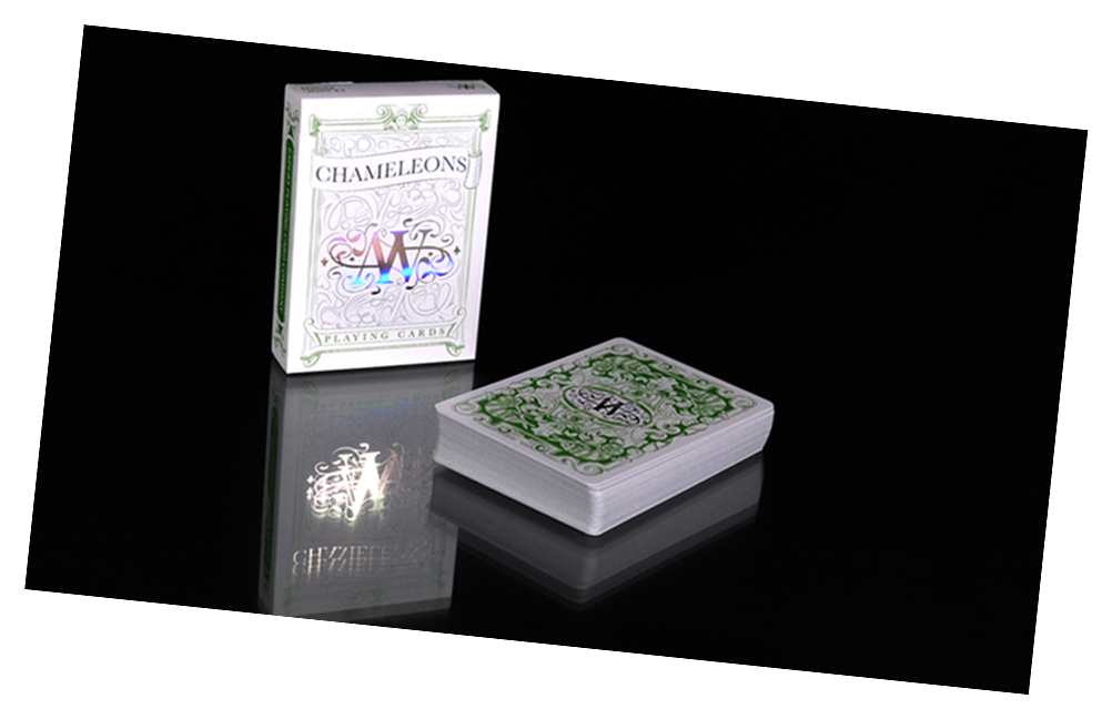 Chameleon Playing Cards designed By Asi Wind (Green) by Expert Playing Cards