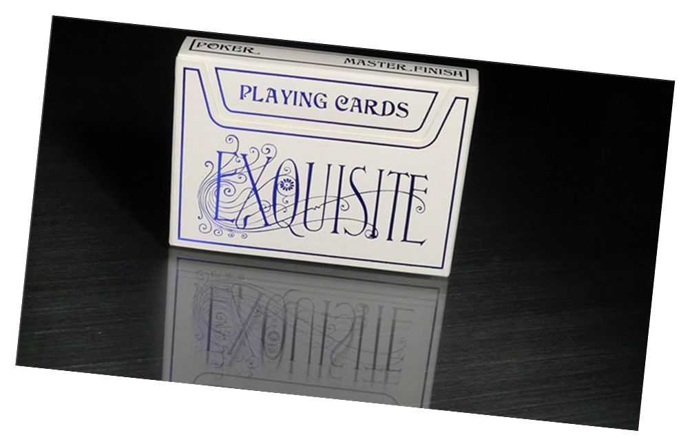 Exquisite Playing Cards (Blue) by Expert Playing Cards