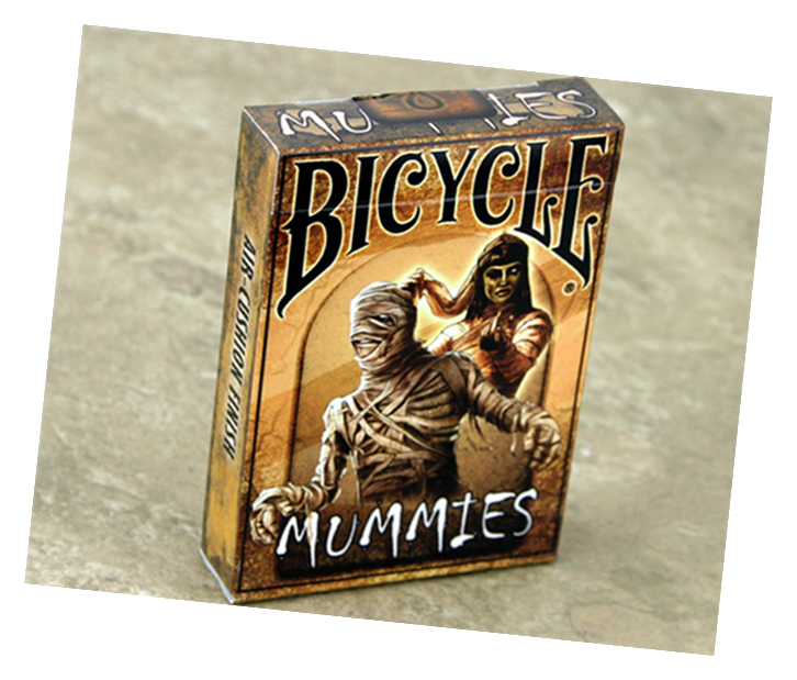 Bicycle Mummies Playing Cards by Collectable Playing Cards