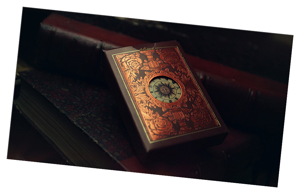 Victorian Room Playing Cards by The Blue Crown