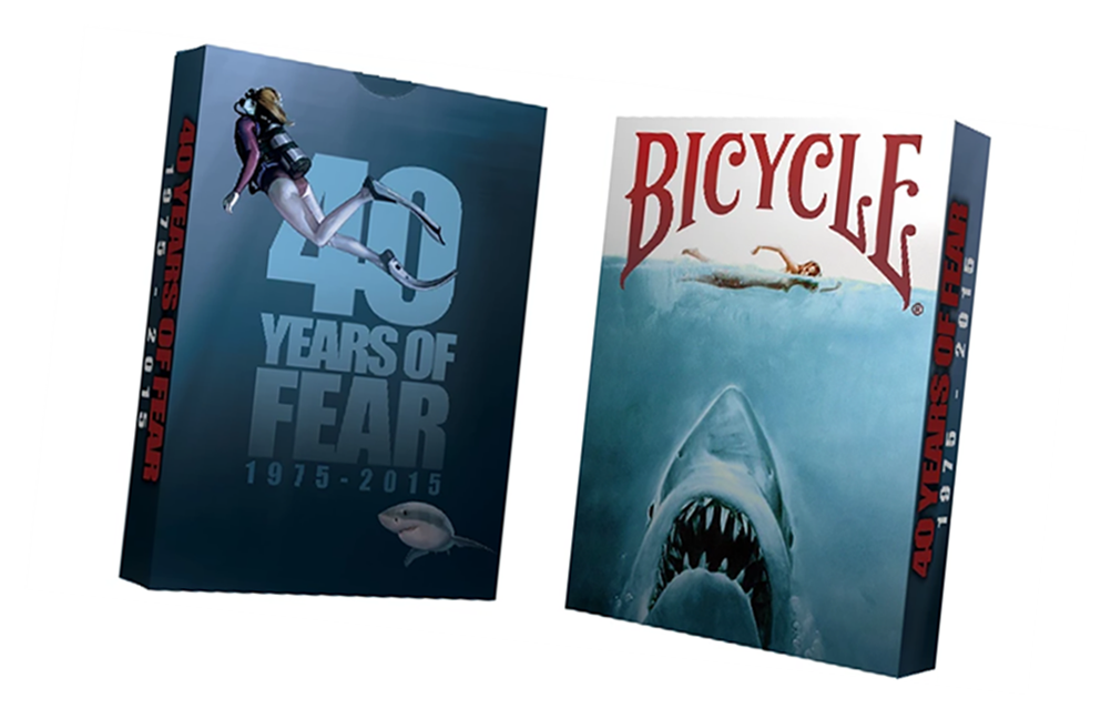 Bicycle 40 Years of Fear Jaws Playing Card Deck by Crooked Kings