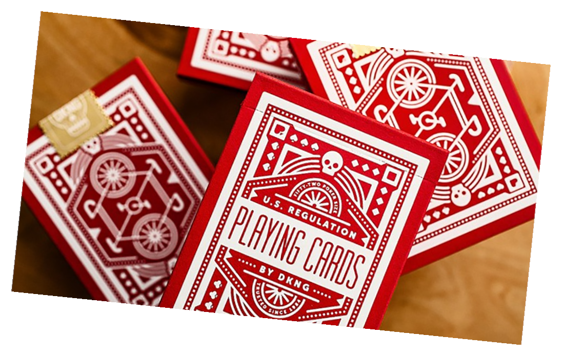 Red Wheel Playing Cards by Art of Play - Trick