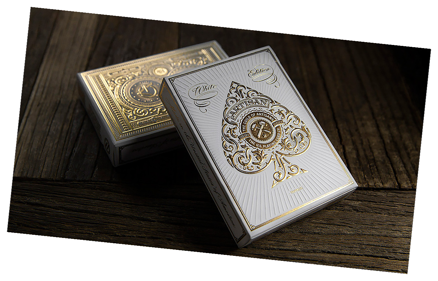 Artisan Playing Cards (White) by Theory 11