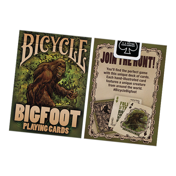 Bicycle Bigfoot Playing Card Deck by US Playing Card Co