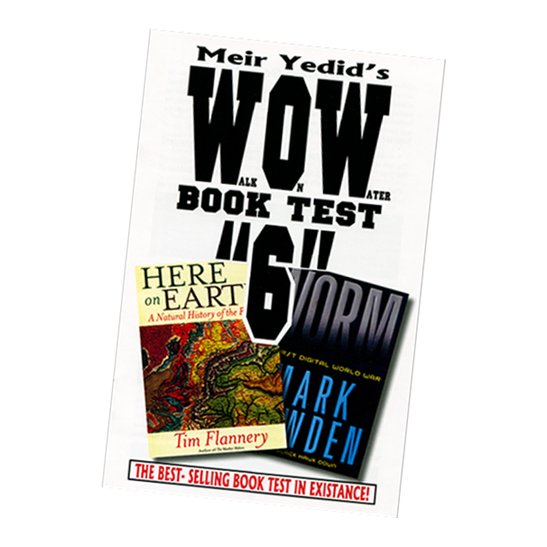 Meir Yedid's Wow Book Test 6 - Mind Reading Psychic Magic Trick