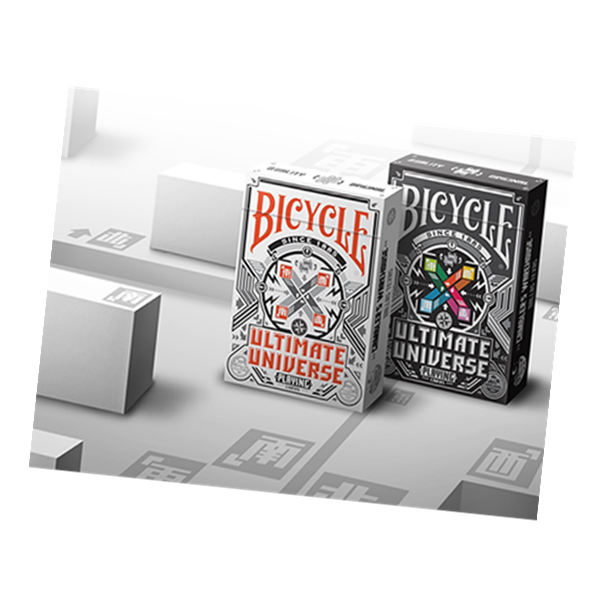 Bicycle Ultimate Universe Deck - Gray Scale by Gamblers Warehouse