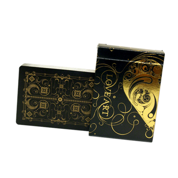 Love Art Deck (Gold / Limited Edition) Playing Cards By Bocopo USPC