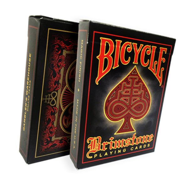 Bicycle Brimstone Deck (Red) by Gambler's Warehouse