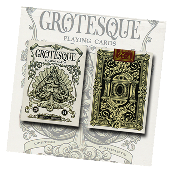 Grotesque Playing Card Deck by Lotrek Design
