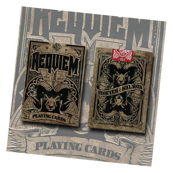 Requiem (Autumn) Playing Card Deck by Lorenzo Gaggiotti of Stockholm