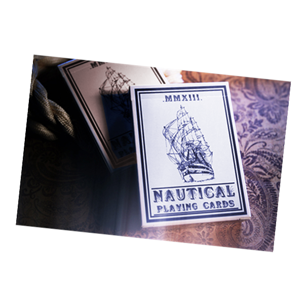 Nautical Playing Cards (Blue) by House of Playing Card Deck