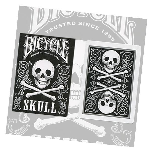 Bicycle Skull Playing Card Deck by USPCC