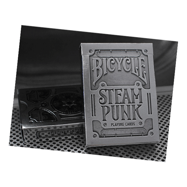Bicycle Silver Steampunk Deck by USPCC - Trick