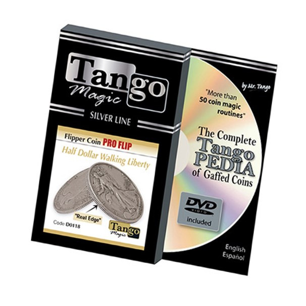 Tango Silver Line Flipper Pro Flip Walking Liberty (w/DVD)(D0118) by Tango - Trick