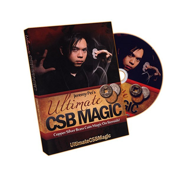 Ultimate CSB Magic by Jeremy Pei - Copper silver Brass Coin Magic DVD