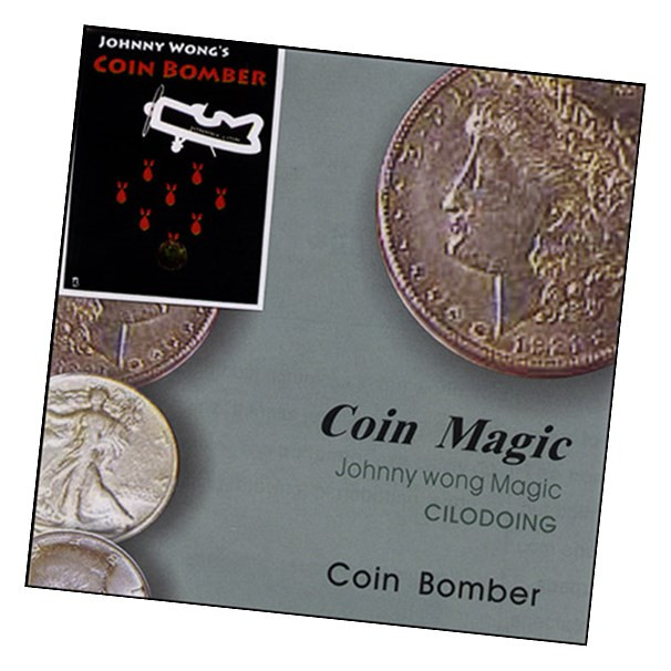 Coin Bomber (with DVD) by Johnny Wong - Trick