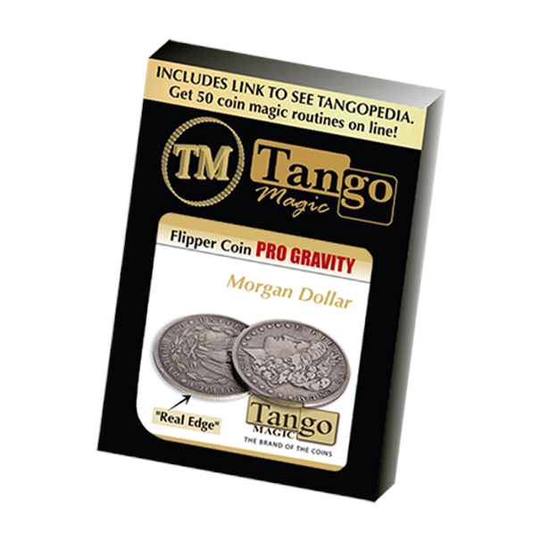 Morgan Flipper Pro Gravity by Tango - Precision Magic Coin Trick
