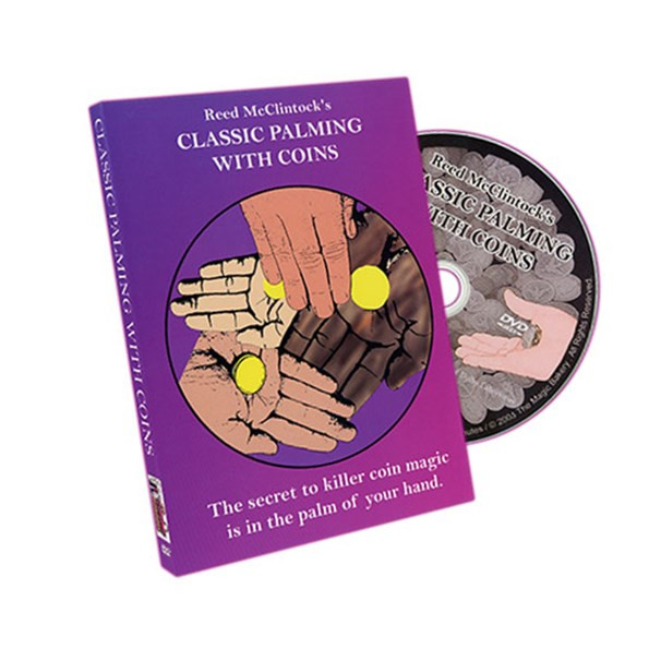 Classic Palming With Coins by Reed McClintock - DVD