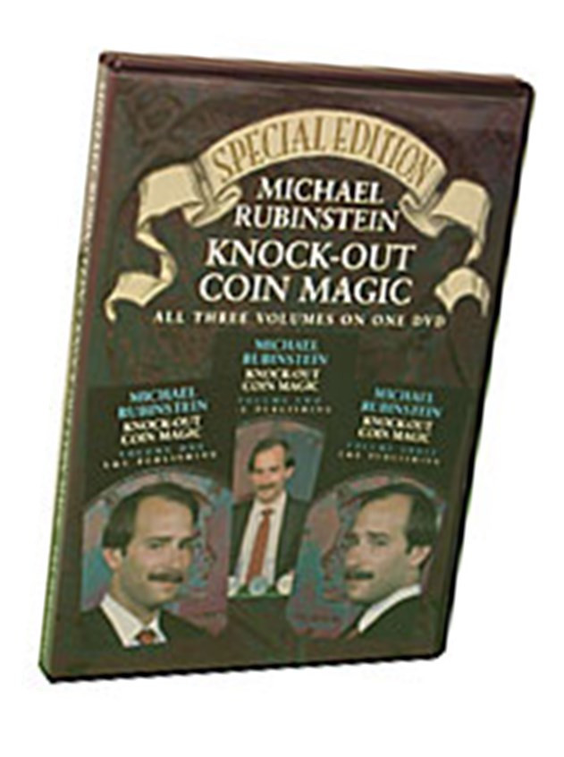 Knock Out Coin Magic Michael R, DVD - Coin Magic Tricks - Limited Supply