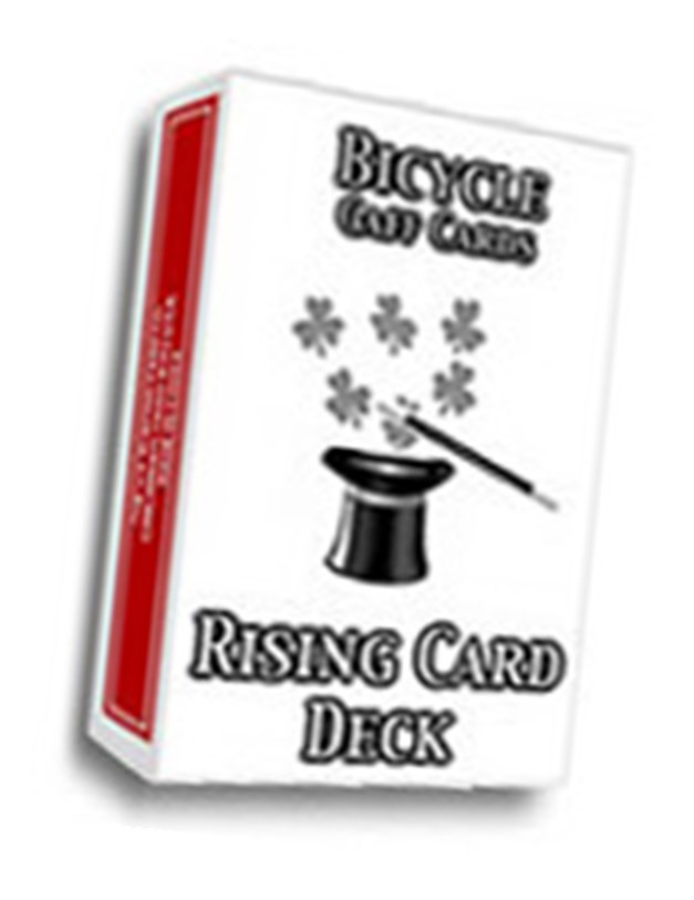 Rising Card Magic Trick - Red Bicycle Deck - Premium Quality