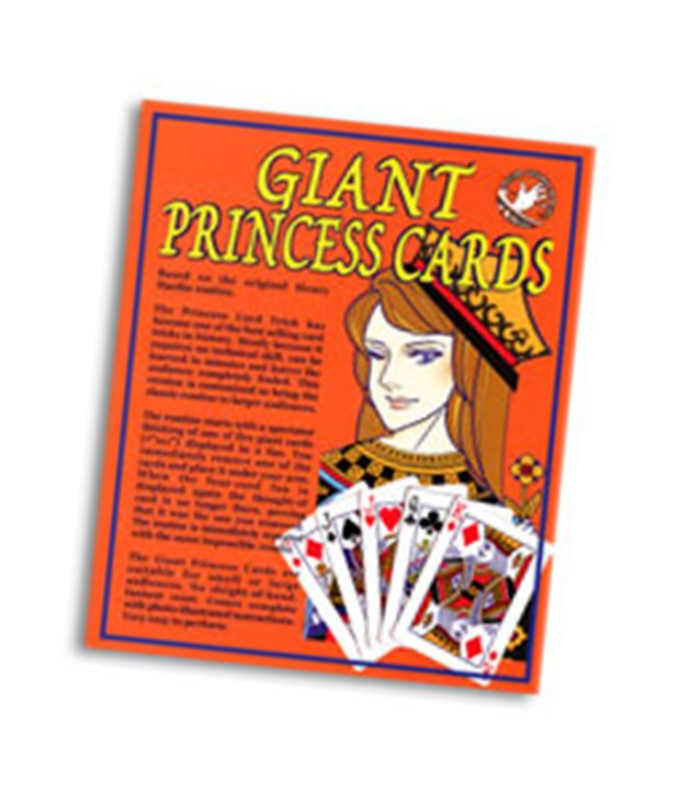 Giant Princess Cards Meir Yedid - Astounding Mind Reading Card Trick