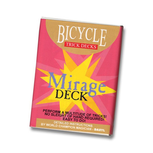 Mirage Deck Bicycle (Red) - Trick