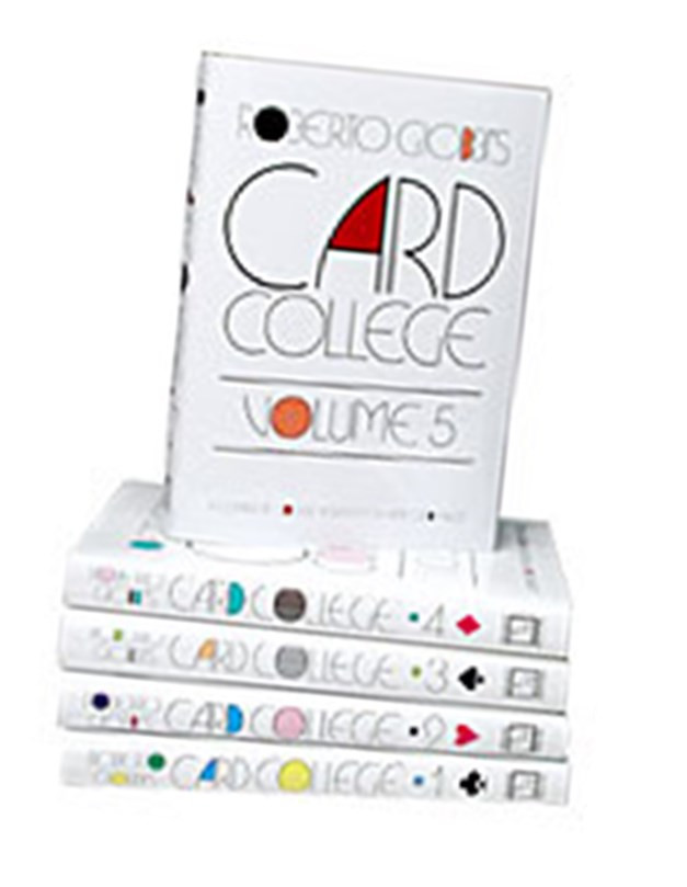 Card College Book Volume 5 by Roberto Giobbi - Learn Card Magic - Tricks Moves