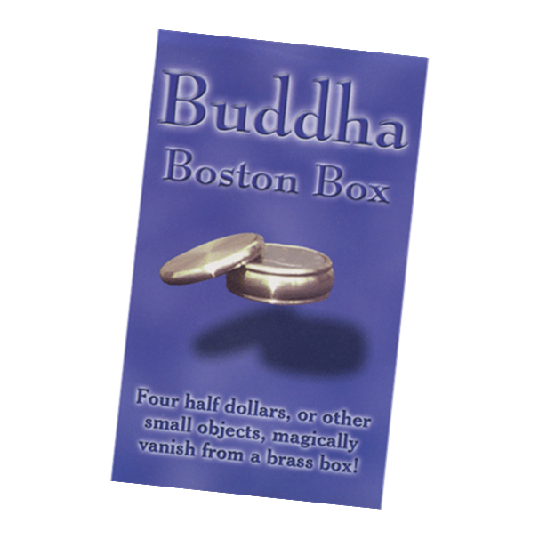 Buddha Boston Box by Chazpro - Okito Type Box for Coin Magic Tricks