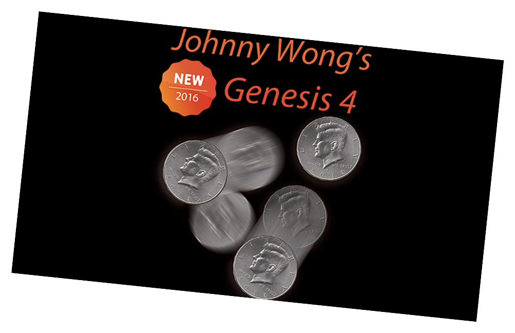 Johnny Wong's Genesis 4 Coin Magic Trick Set