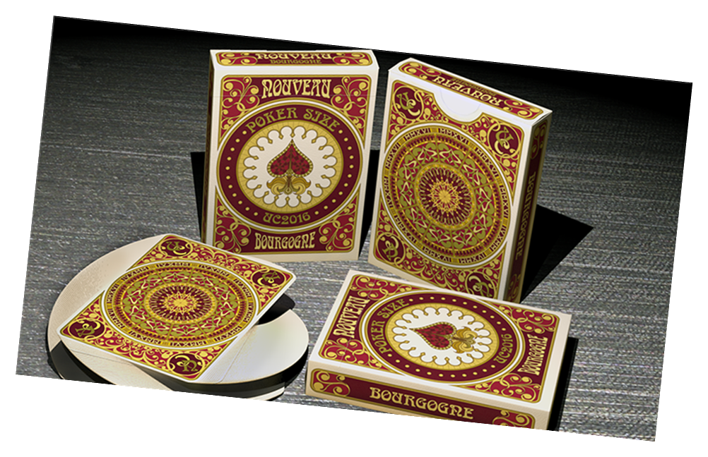 Bourgogne Playing Cards - United Cardists 2016 Annual Deck