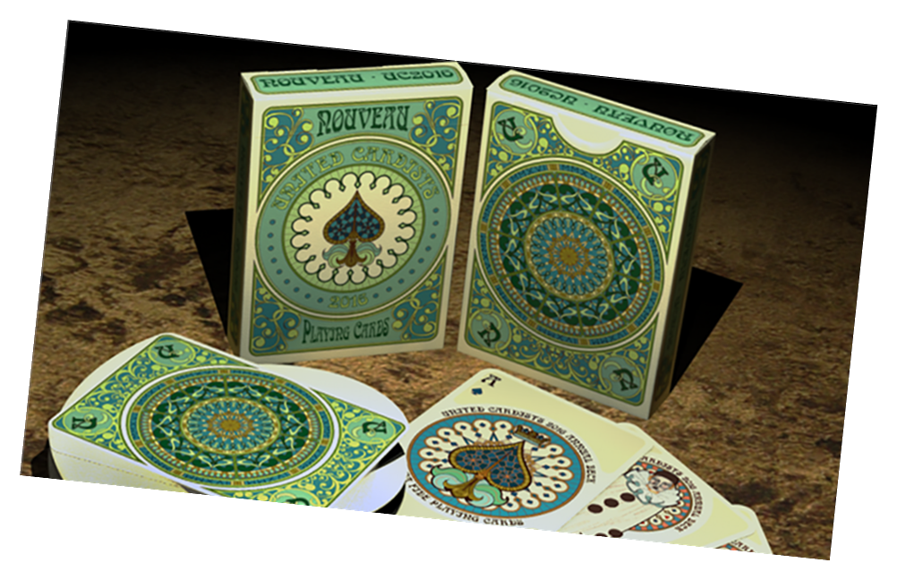 Nouveau Playing Cards - United Cardists 2016 Annual Deck