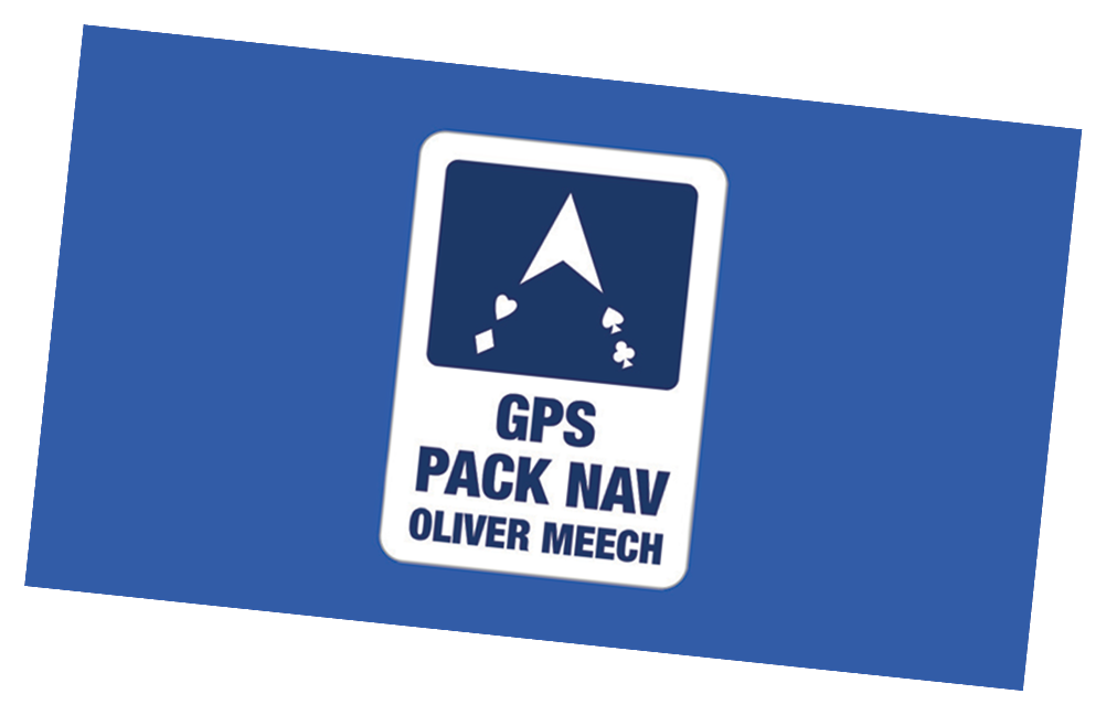 GPS Pack Nav by Oliver Meech - Amazing Fun GPS Card Magic Trick - NEW