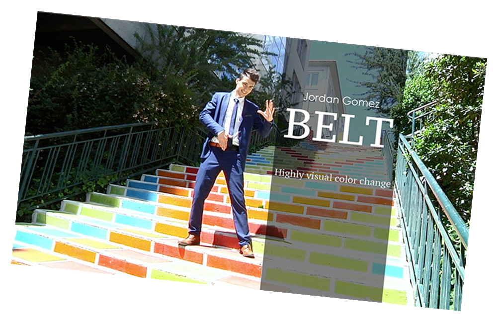 BELT (White) by Jordan Gomez - Magic Trick