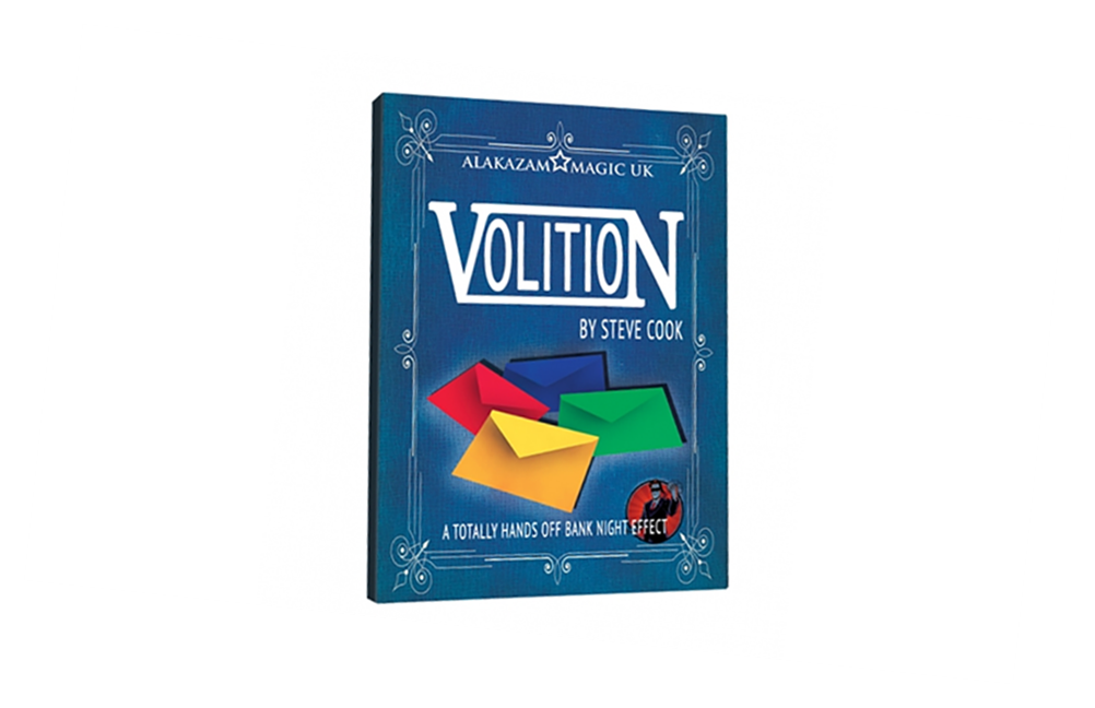 Volition (DVD and Gimmicks) by Steve Cook - DVD