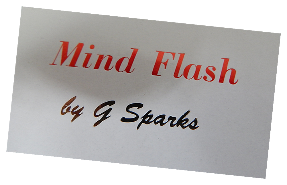 MIND FLASH by G Sparks - Trick