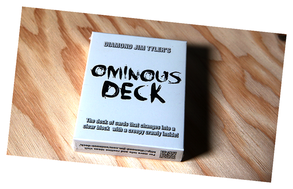 Ominous Deck (Spider) by Diamond Jim Tyler - Magic Trick