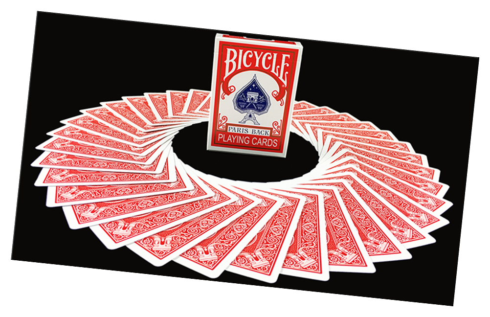 Bicycle Paris Back Limited Edition Red Playing Cards by JOKARTE