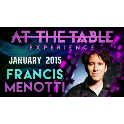 At the Table Live Lecture - Francis Menotti 01/14/2015 - video DOWNLOAD